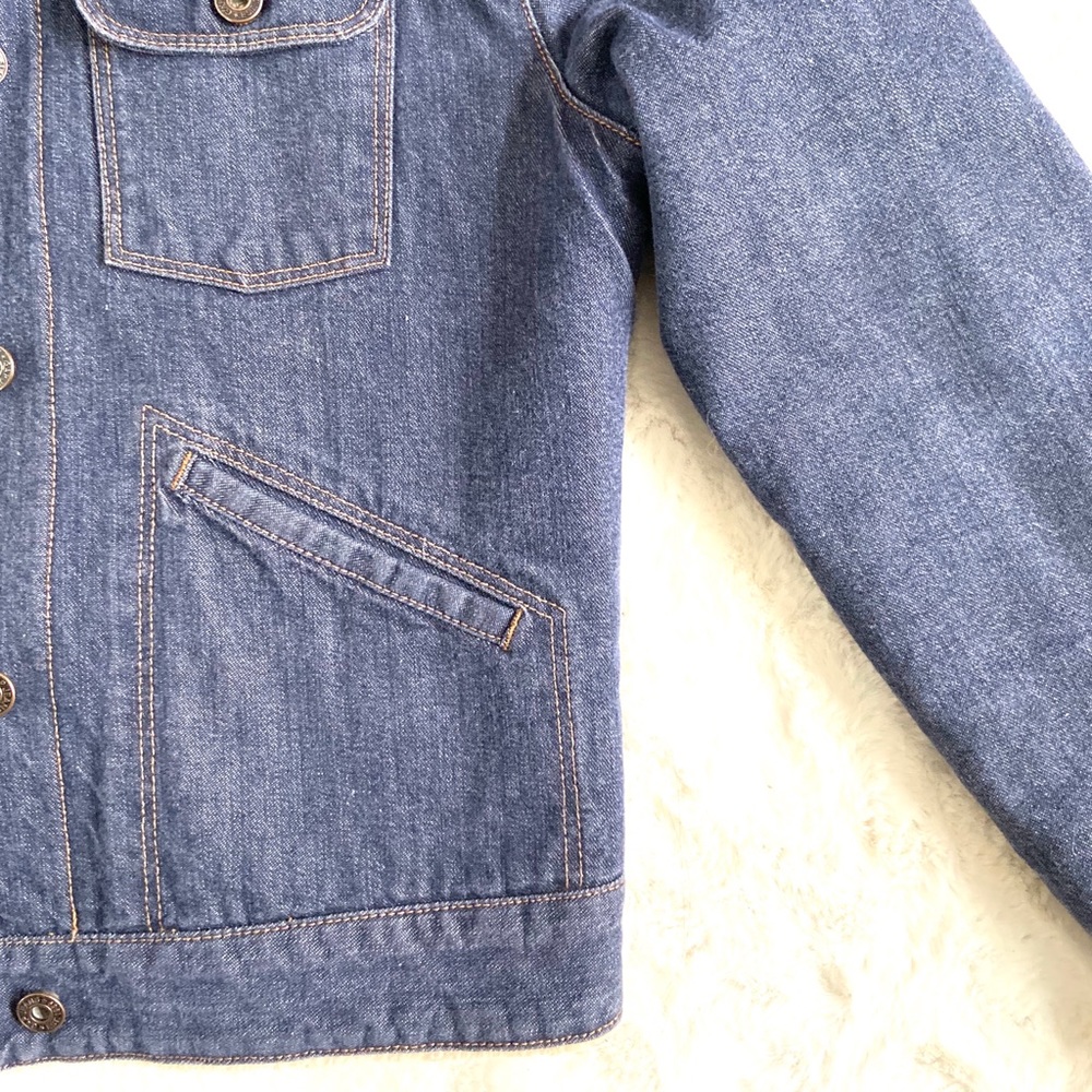 Denim Wool Jacket - Picture 3 of 6